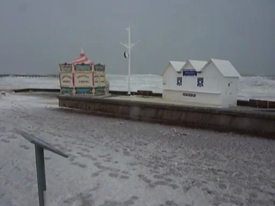 Neige à Courseulles (2)