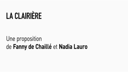 LA CLAIRIERE, Sophie Delpeux, Des mots comme des baumes - Un Nouveau festival 2013