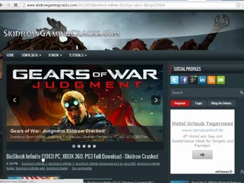 [March 2013][Skidrow Cracked] BioShock Infinite Free Download PC XBOX 360 and PS3