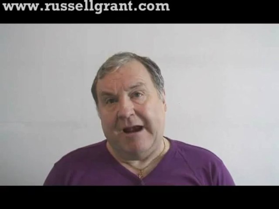 Russell Grant Video Horoscope Aries March Wednesday 20th 2013 www.russellgrant.com