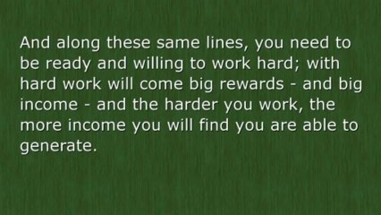 Making Money Online - Finding The Right System