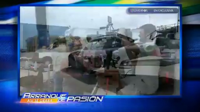 Así se graba 'Arranque de Pasión' Carlos Ponce, Christian Meier.