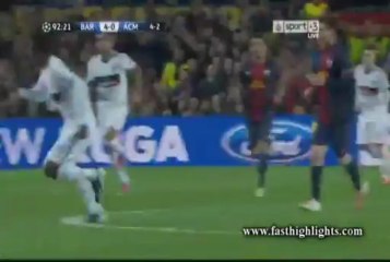 Барселона - Милан 4-0