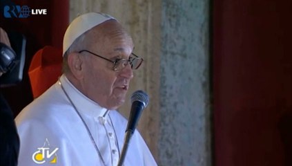 L'appel à la fraternité du nouveau pape