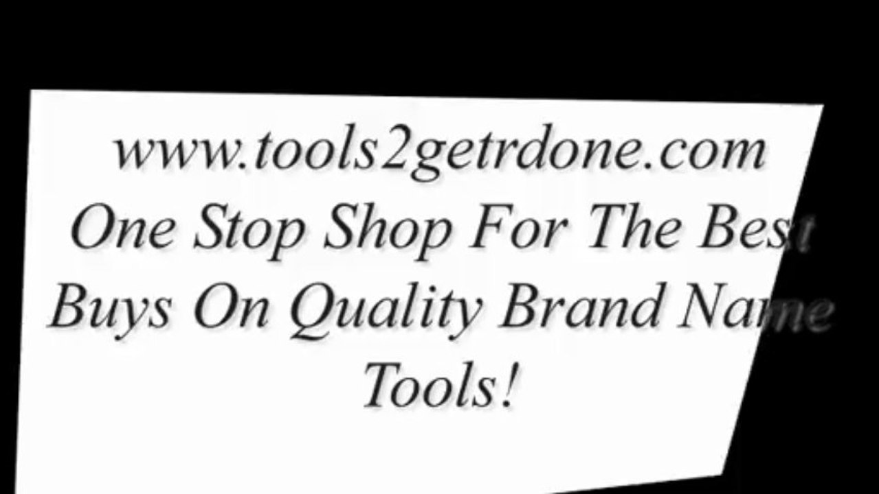 One Stop Shop For Tools. Quality Brand Name Tools Online.