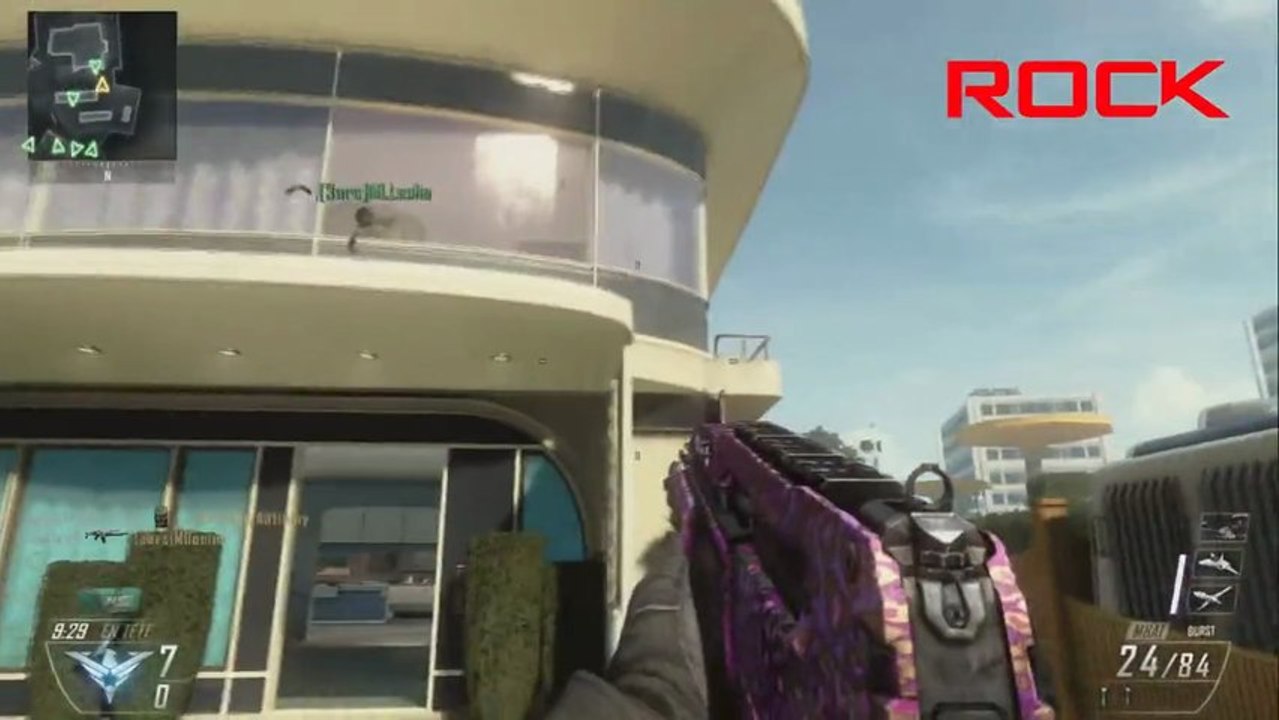 Black Ops 2  Rock camouflage camo - Rock Carte d'Agent