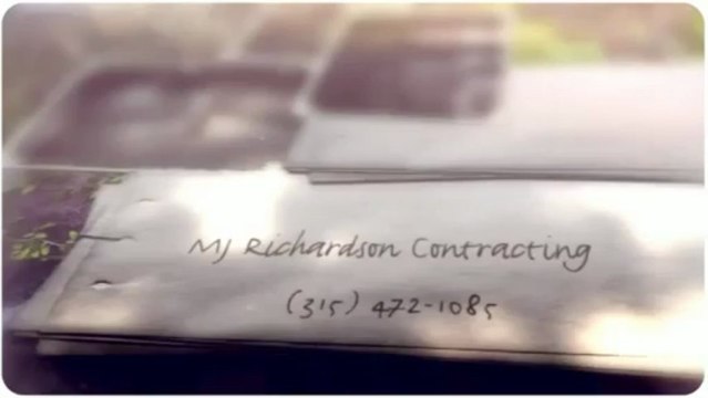 MJ Richardson Contracting (315) 472-1085