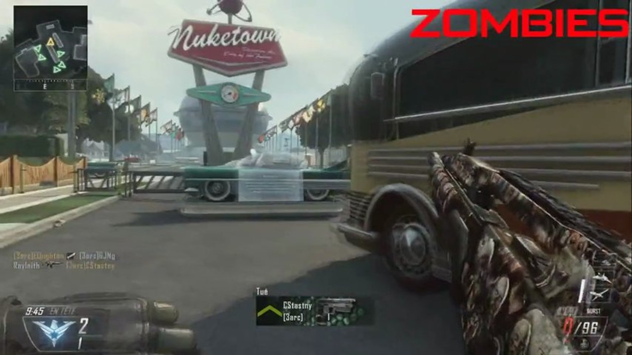 Black Ops 2 Zombies camouflage - Camo - Carte d'agent Zombies