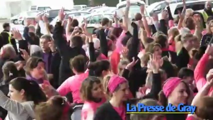 La Grayloise a fait marcher, courir et danser 1556 femmes contre le cancer !