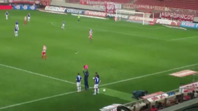 Η είσοδος του Τάσου Πάντου ως αλλαγή στο Γεώργιος Καραϊσκάκης