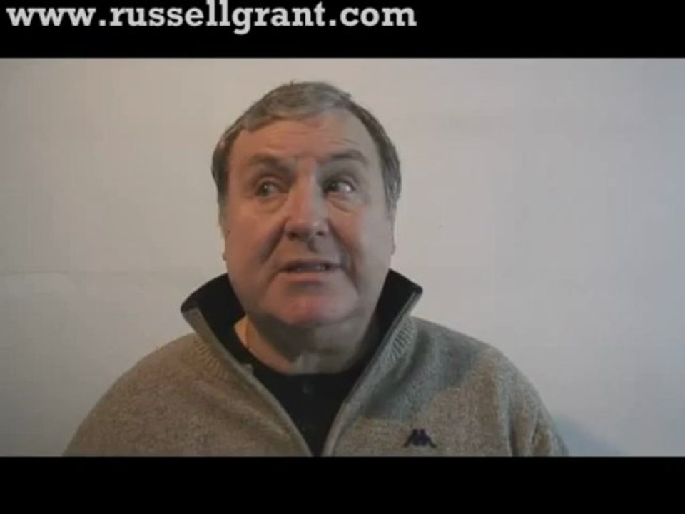 Russell Grant Video Horoscope Taurus March Thursday 14th 2013 www.russellgrant.com