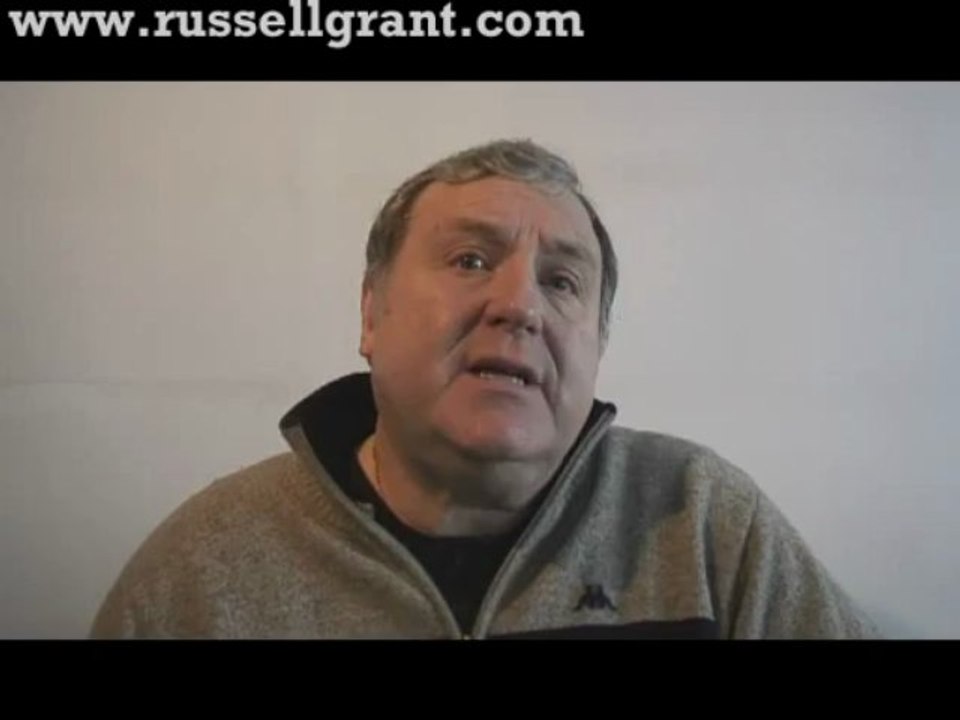 Russell Grant Video Horoscope Scorpio March Thursday 14th 2013 www.russellgrant.com