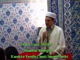 Hafız Ümit AYDIN / Yeraltı Camii İmam Hatibi