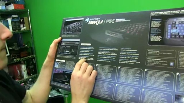 Roccat ISKU FX Gaming Keyboard Unboxing & First Look Linus Tech Tips