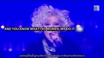 [PERF HD /Thai Sub] Christina Aguilera - Not Myself Tonight (Live Oprah Winfrey Show)
