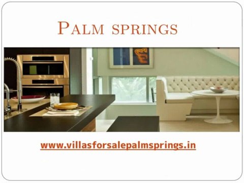 Villas For sale palm springs Gurgaon