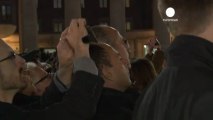 St Peter's Square crowd celebrates 'historic moment'