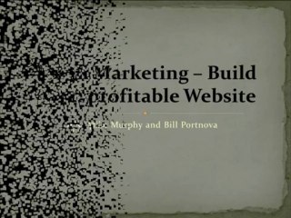 Build you a Profitable Website - DBD 2.0
