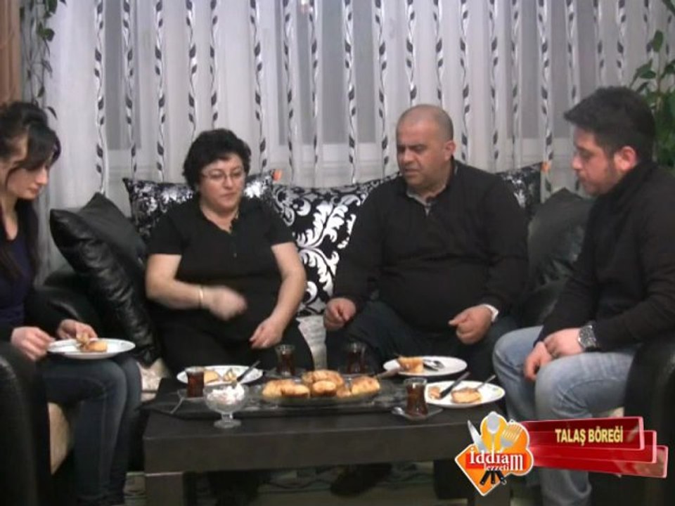 İddiam Lezzetim 42. böl. ZennurArpaç  talaş böreği 12.03.2013