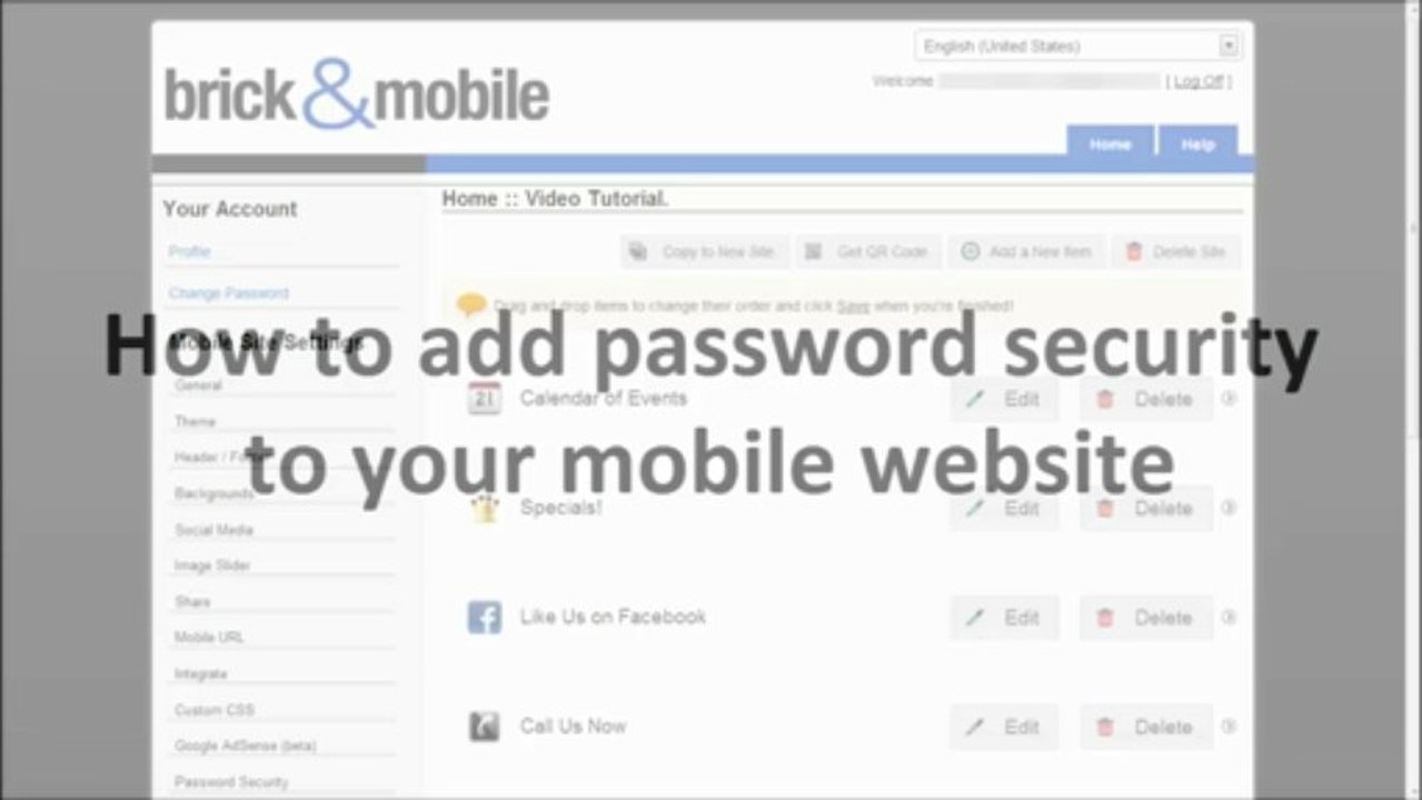 BrickandMobile: Adding Password Security to a Mobile Website