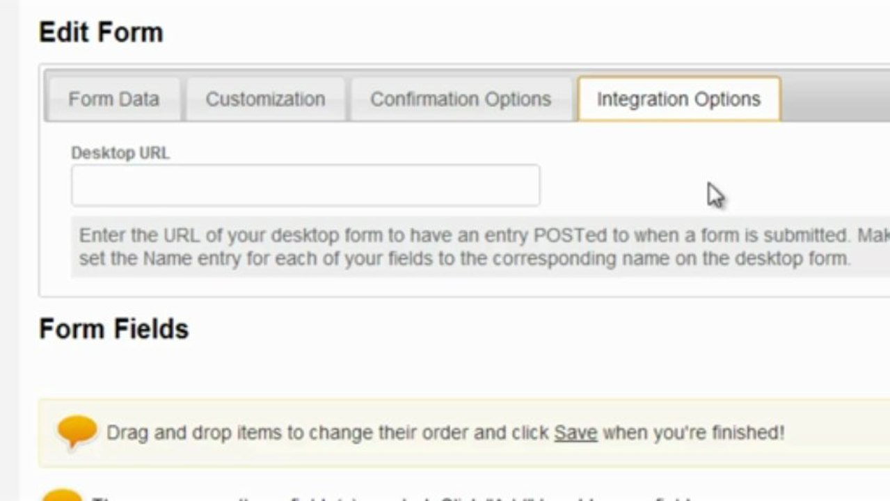BrickandMobile: Customizing a Mobile Form