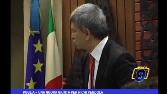Puglia | Una nuova Giunta per Nichi Vendola