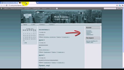 Как создать произвольное меню в wordpress