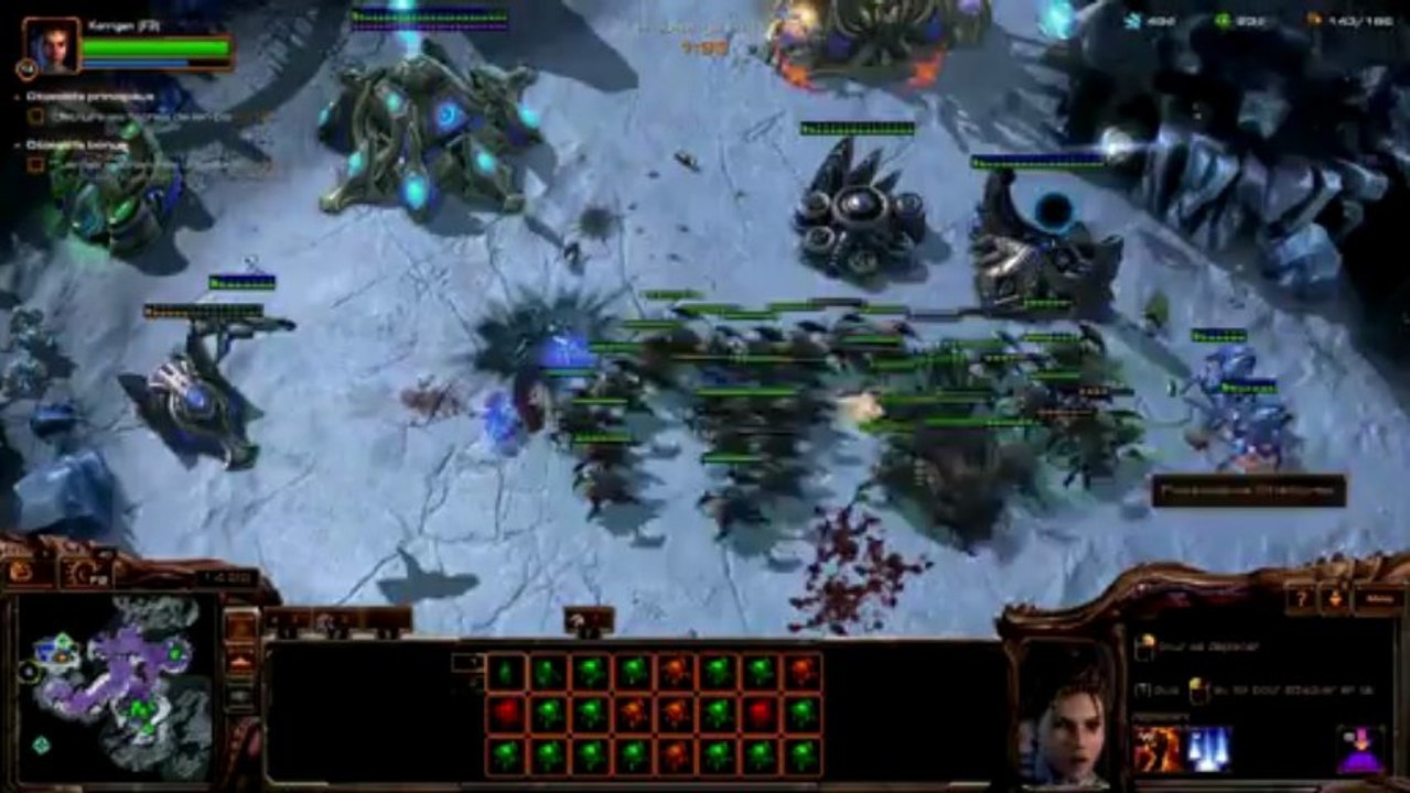Campagne Starcraft 2 Heart of the Swarm - Mission n°7 - Moisson d'âmes