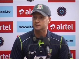 Australia pre match PC Michael Clarke