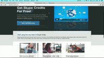 [Legit] How to get Free Skype Credits  - Skype Gift Card [ Video Proof 2013]