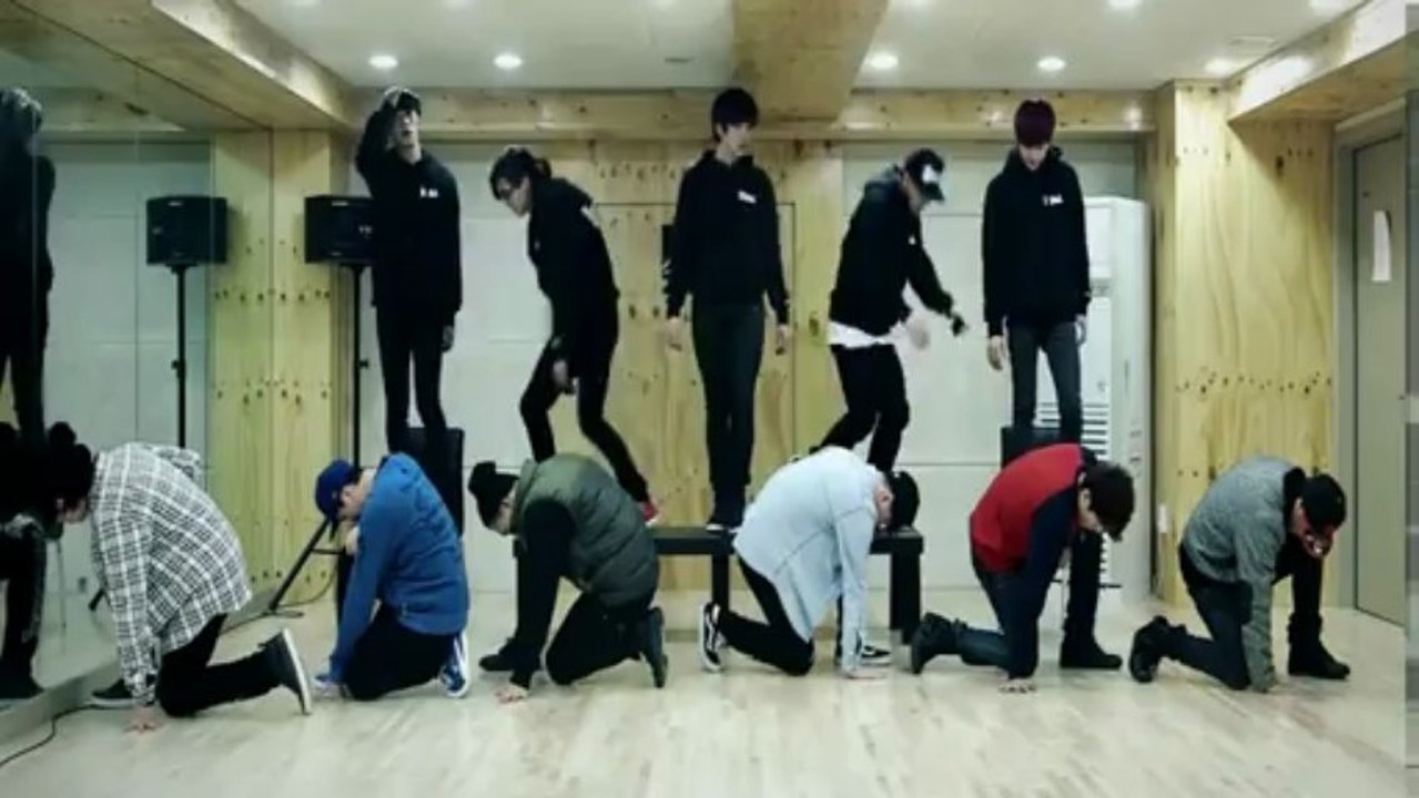 B1A4-Tried To Walk@130101 Close-Up Dance Practice
