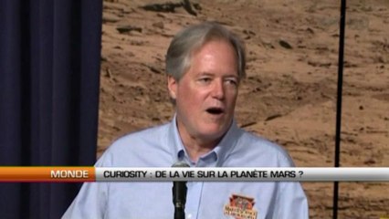 Curiosity : De la vie sur la planète Mars ?