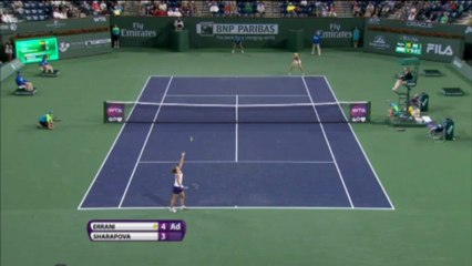 Indian Wells - Sharapova, sin problemas ante Errani