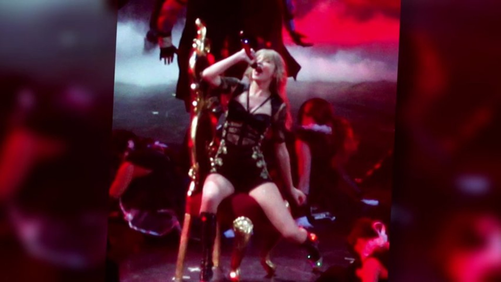 Taylor Swift Shows Off Her Racy Side as She Kicks Off Red Tour