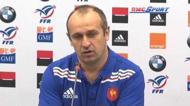 XV de France / Saint-André: J'attends que les joueurs se lachent pendant 80 minutes - 14/03