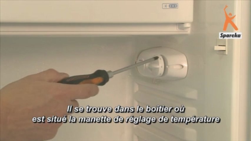 Remplacer le thermostat de votre réfrigérateur - Vidéo Dailymotion
