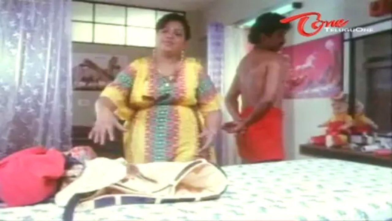 Telugu Comedy Scene - Sudhakar Having Body Massage