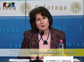 K23TV - Press iz prve ruke - Svetski dan bubrega - 13. mart 2013.