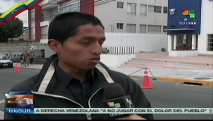 Gobierno ecuatoriano combate la inseguridad en su territorio