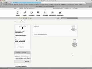 SPIP TUTO: Créer un nouvel auteur