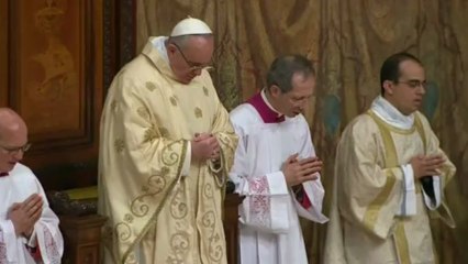 Première messe du pape François à la Chapelle Sixtine