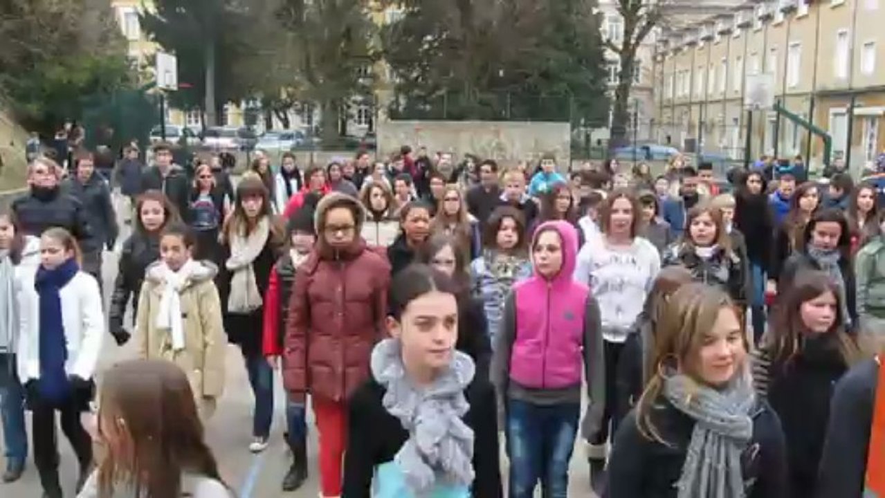 répétition 2 Flash Mob Journée de la femme