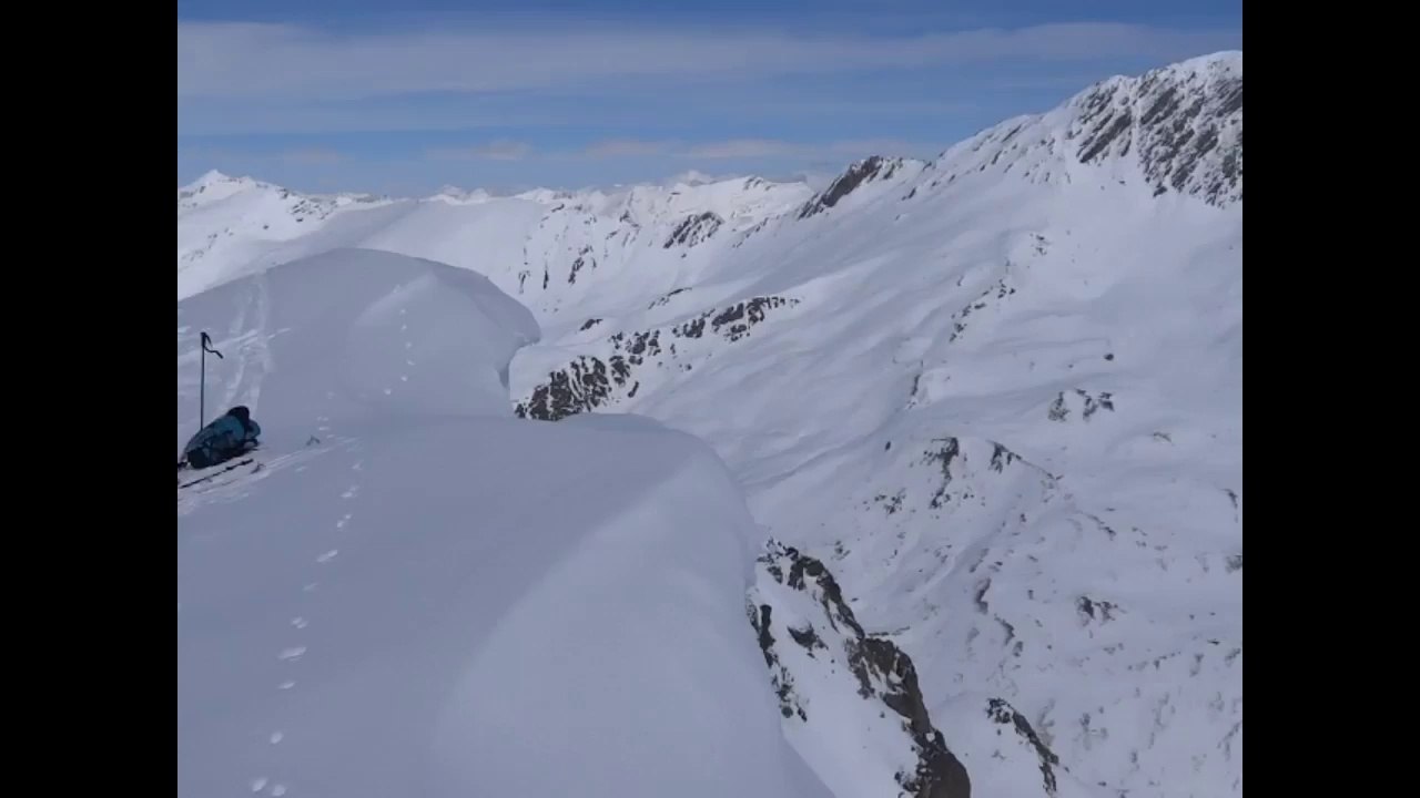 Descente de rêve ! Rando ski Queyras Col de longet - Pic Traversier - 2882m
