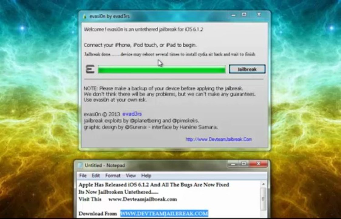 New Final iOS 6.1.2 Jailbreak Untethered  Tutorial - Unlock any iPhone 5 , iPhone 4,Iphone 3Gs,iPad 3