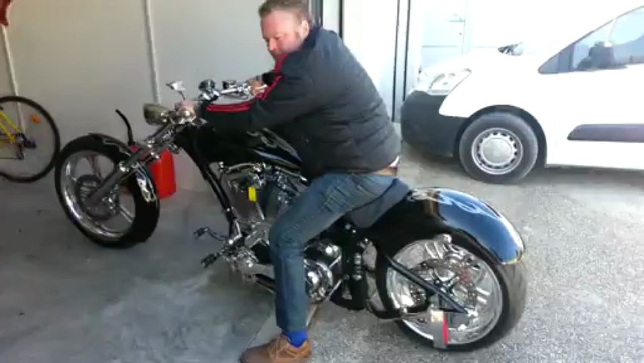 Antonio sur son monster !!!