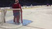 Habs Carey Price in action during morning skate