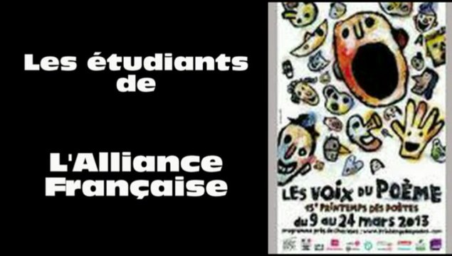 Les voix du poème | Marché de la poésie | 12 mars 2013 2