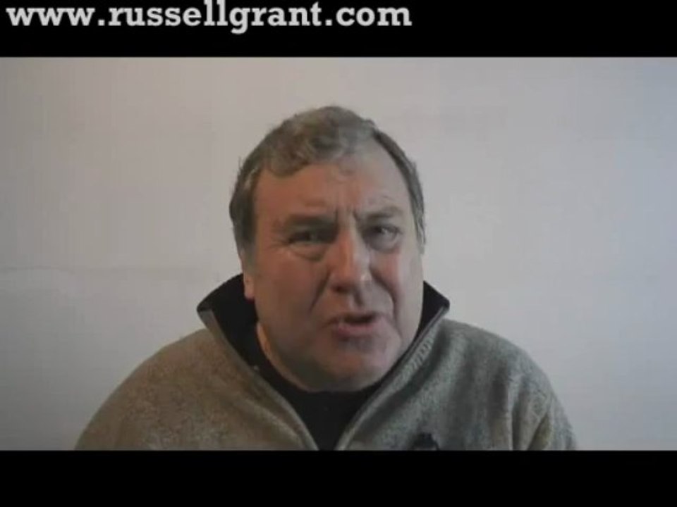 Russell Grant Video Horoscope Capricorn March Friday 15th 2013 www.russellgrant.com