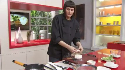 Fals arròs d'espelta amb formatge i malves