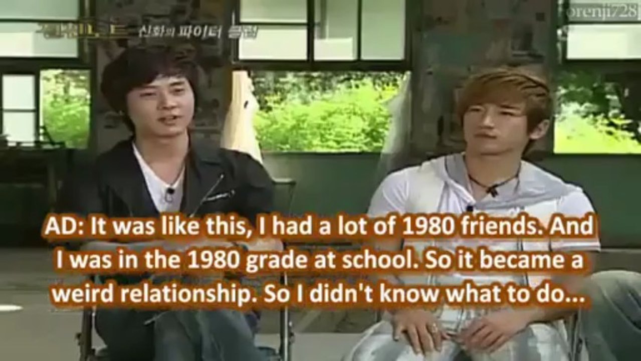 Shinhwa on intimate note part 1 eng sub